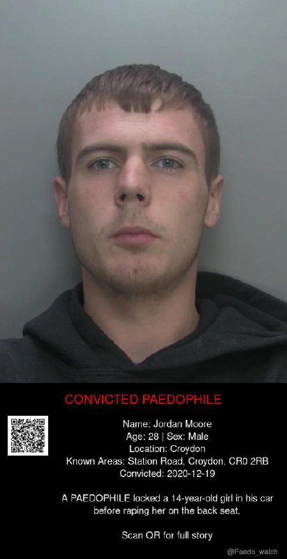 Jordan Moore 28 from #Croydon - 19/12/20
