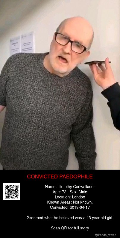 Timothy Cadwallader 73 from #London - 17/04/19