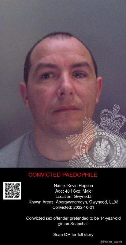 Kevin Hopson 48 from #Gwynedd - 21/10/22