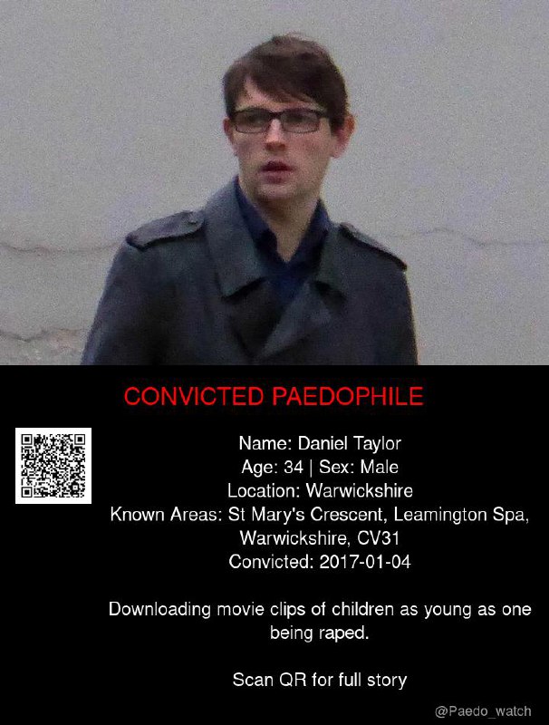 Daniel Taylor 34 from #Warwickshire - 04/01/17