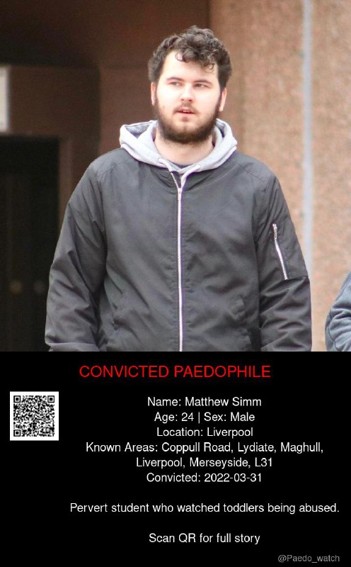 Matthew Simm 24 from #Liverpool - 31/03/22