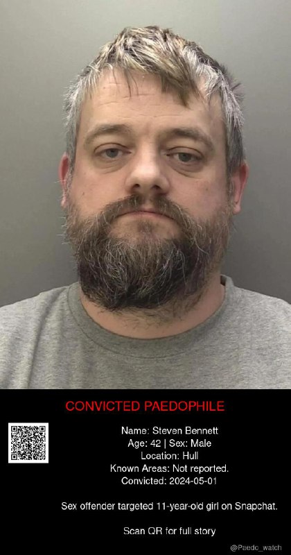 Steven Bennett 42 from #Hull - 01/05/24