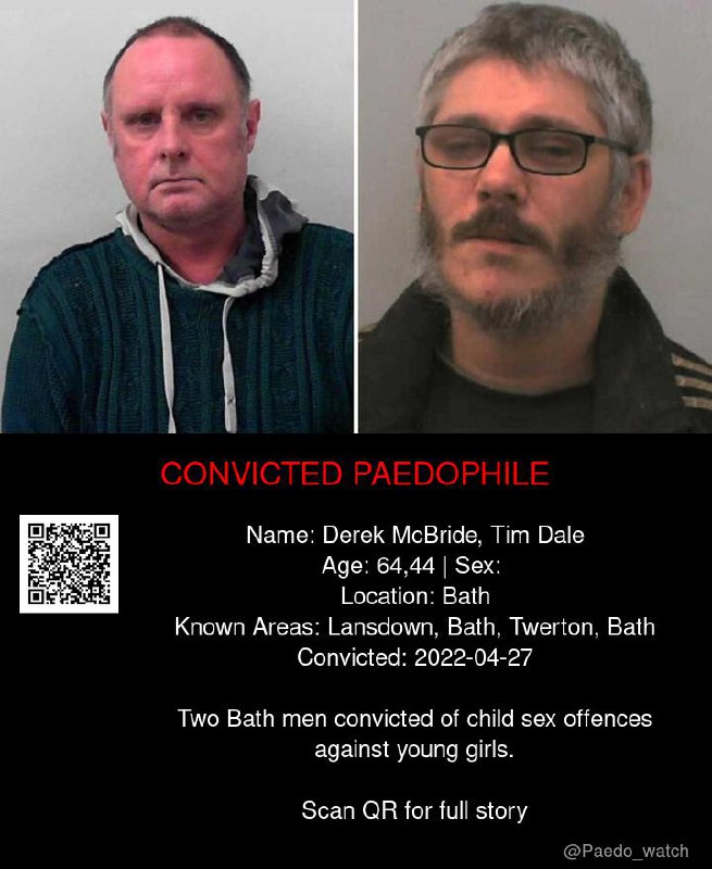 Derek McBride, Tim Dale 64,44 from #Bath - 27/04/22