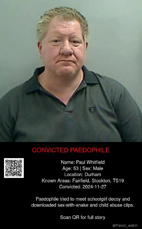 Paul Whitfield 53 from #Durham - 27/11/24