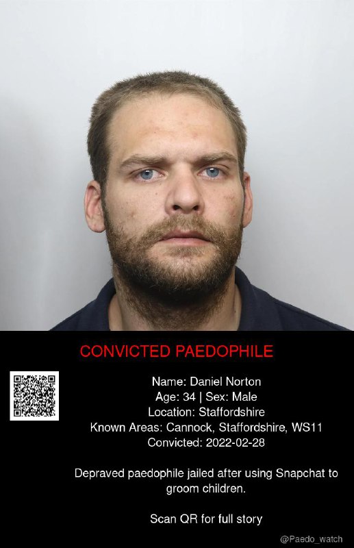 Daniel Norton 34 from #Staffordshire - 28/02/22