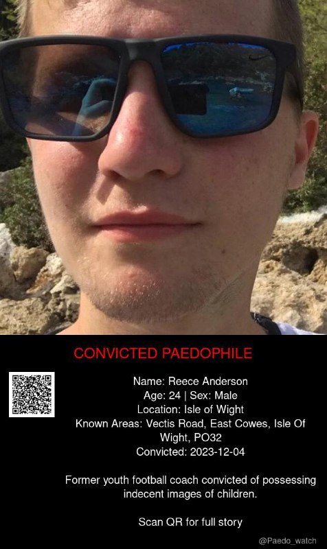 Reece Anderson 24 from #Isle of Wight - 04/12/23