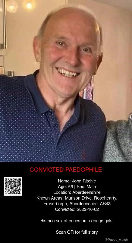 John Ritchie 66 from #Aberdeenshire - 02/10/23