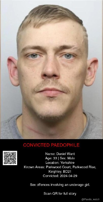 Daniel Want 33 from #Yorkshire - 29/04/24