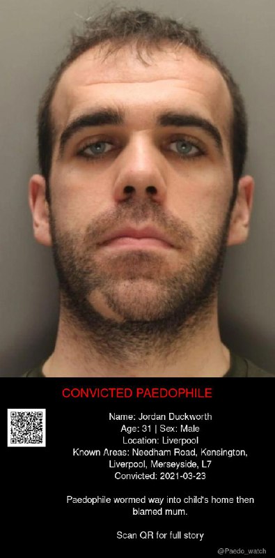 Jordan Duckworth 31 from #Liverpool - 23/03/21