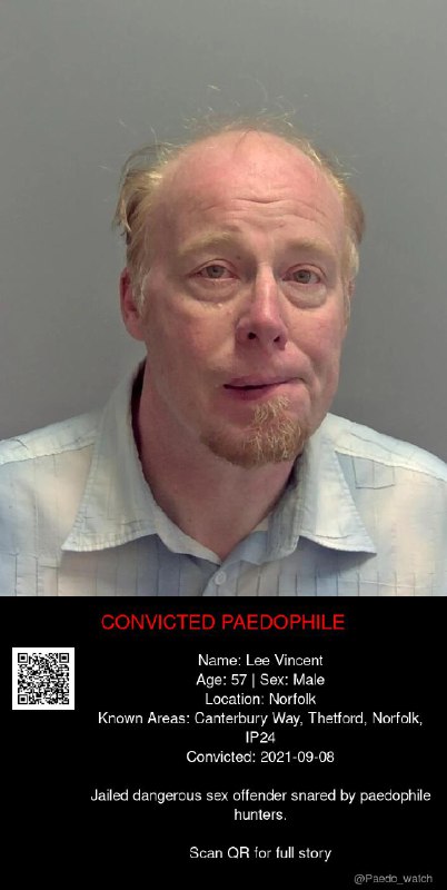 Lee Vincent 57 from #Norfolk - 08/09/21