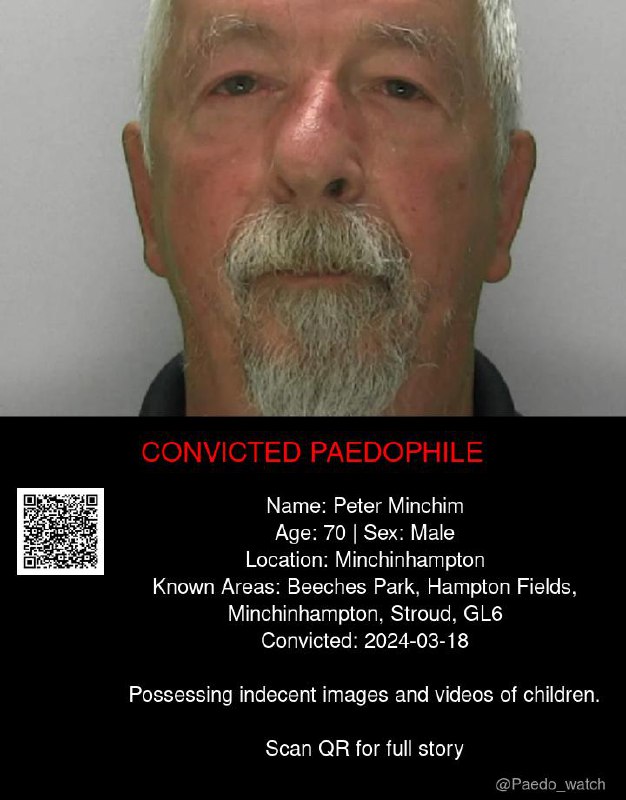 Peter Minchim 70 from #Minchinhampton - 18/03/24