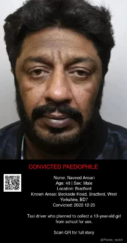 Naveed Ansari 48 from #Bradford - 23/12/22