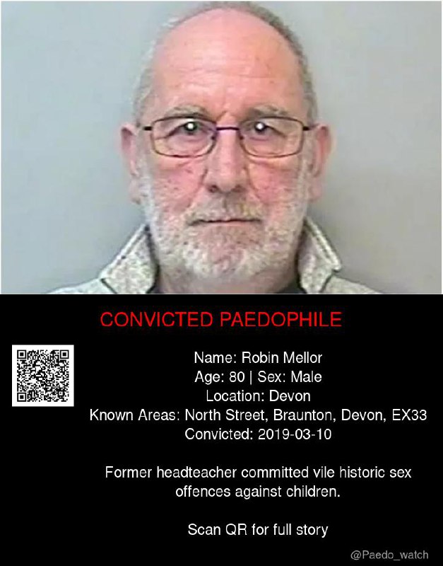 Robin Mellor 80 from #Devon - 10/03/19