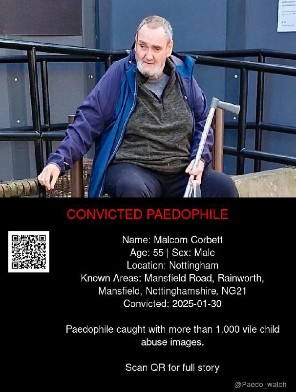 Malcom Corbett 55 from #Nottingham - 30/01/25