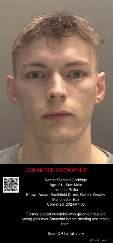 Stephen Godridge 31 from #Bolton - 05/07/24