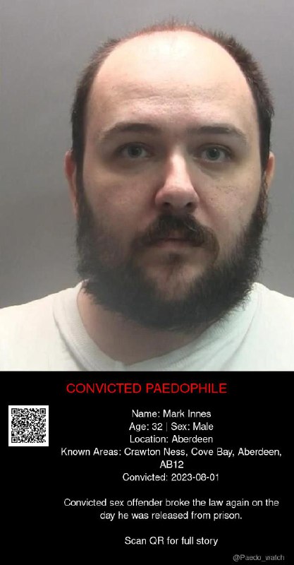 Mark Innes 32 from #Aberdeen - 01/08/23