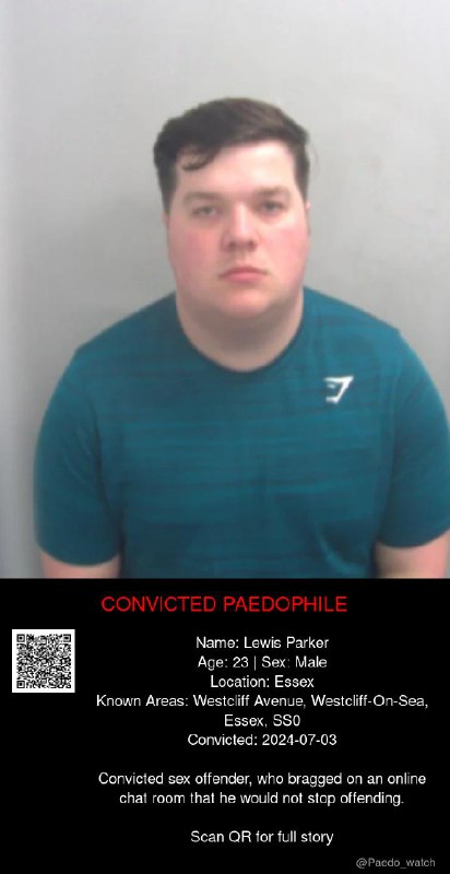 Lewis Parker 23 from #Essex - 03/07/24