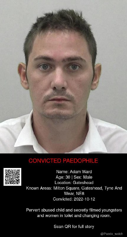 Adam Ward 30 from #Gateshead - 12/10/22
