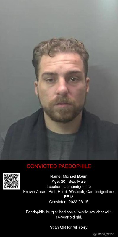 Michael Bourn 30 from #Cambridgeshire - 15/03/22