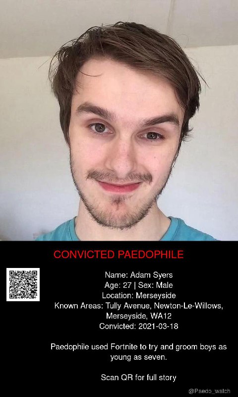 Adam Syers 27 from #Merseyside - 18/03/21