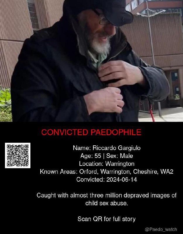 Riccardo Gargiulo 55 from #Warrington - 14/06/24