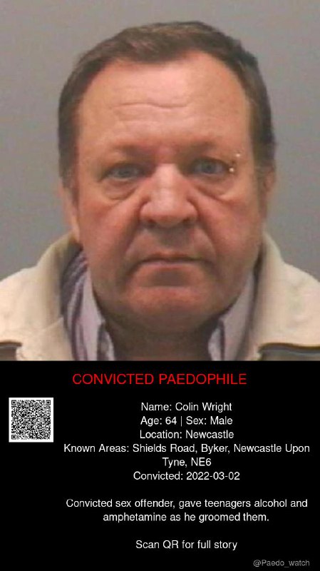 Colin Wright 64 from #Newcastle - 02/03/22